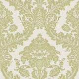Galerie Damasco Superior Green Wallpaper