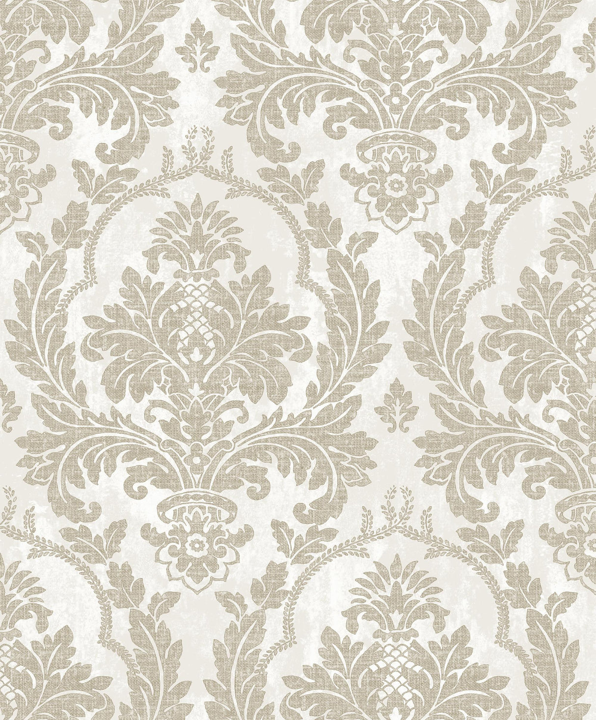 Galerie Damasco Platino Beige Wallpaper