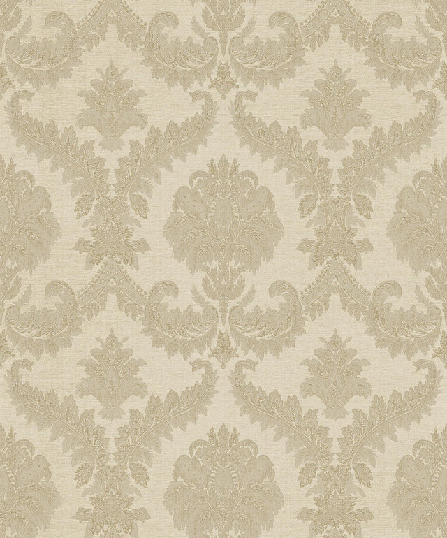 Galerie Damasco Imperiale Beige Wallpaper