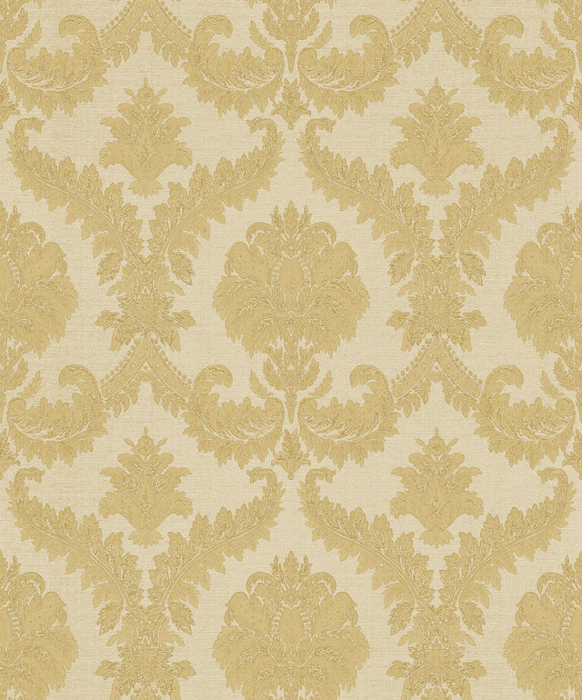 Galerie Damasco Imperiale Gold Wallpaper