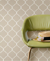 Galerie Cancello Green Beige Wallpaper