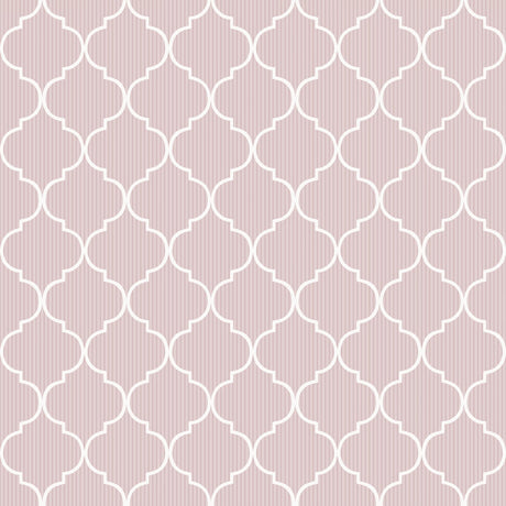 Galerie Cancello Green Pink Wallpaper