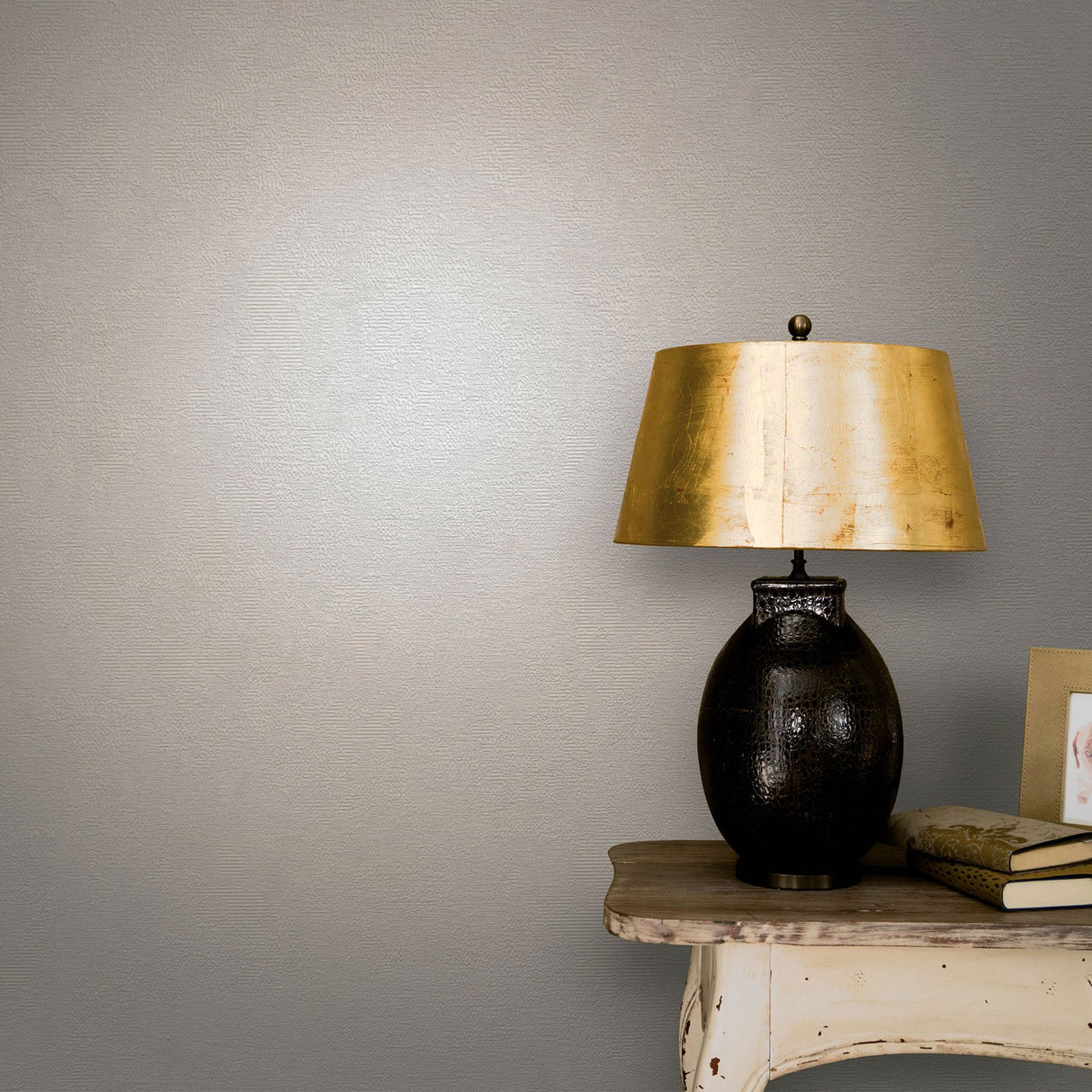 Galerie Mottled Texture White Wallpaper