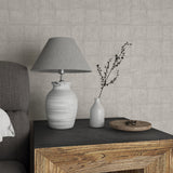 Galerie EN3396814 Eden Tile Silver Grey Wallpaper EN3396814 Silver Grey Wallpaper