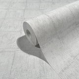 Galerie EN3396814 Eden Tile Silver Grey Wallpaper EN3396814 Silver Grey Wallpaper