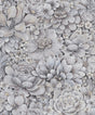 Galerie Floral Texture Blue Wallpaper