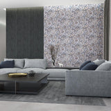 Galerie EN3395514 Eden Floral Texture Blue Wallpaper EN3395514 Blue Wallpaper