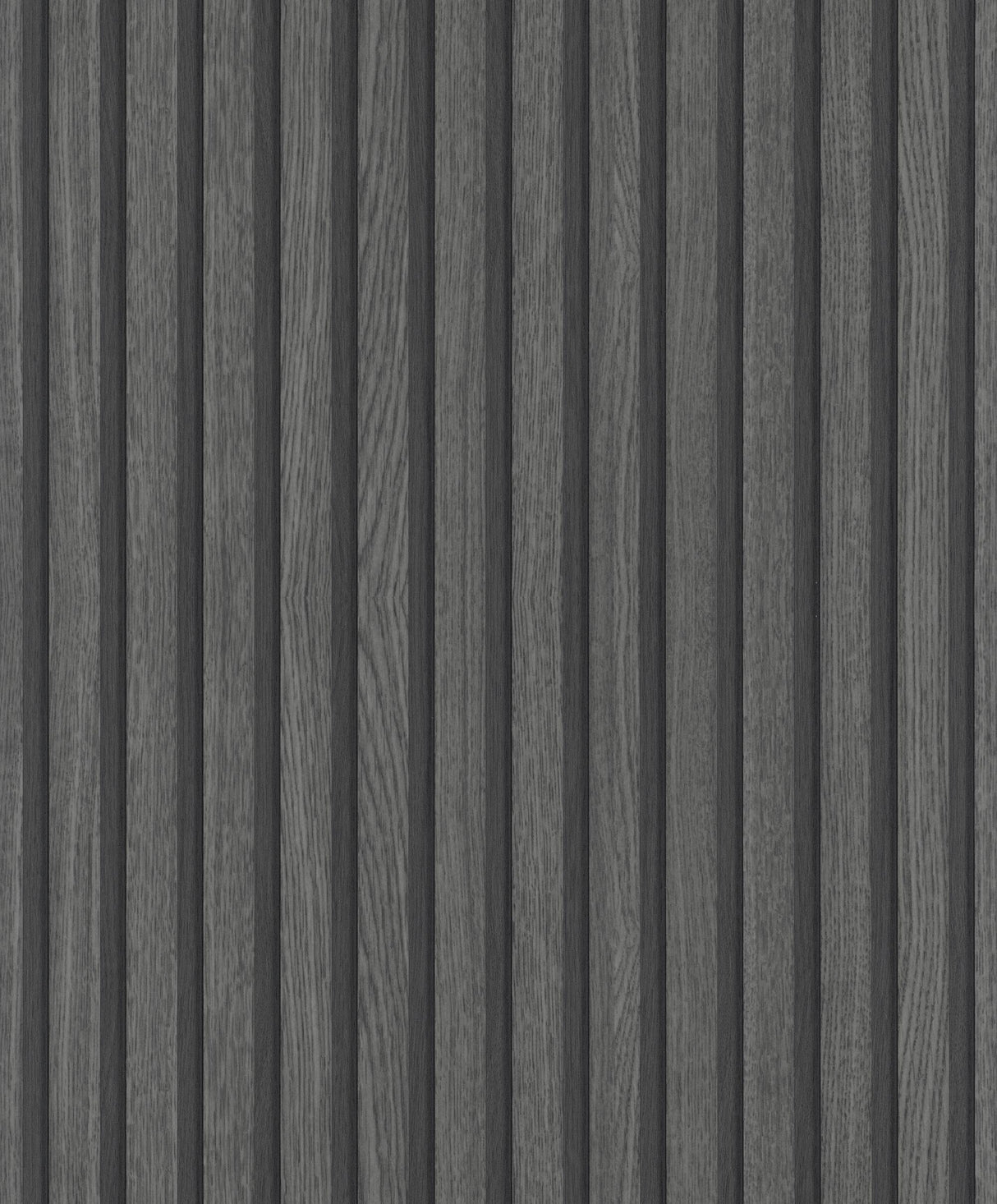 Galerie Wood Stripe Black Wallpaper