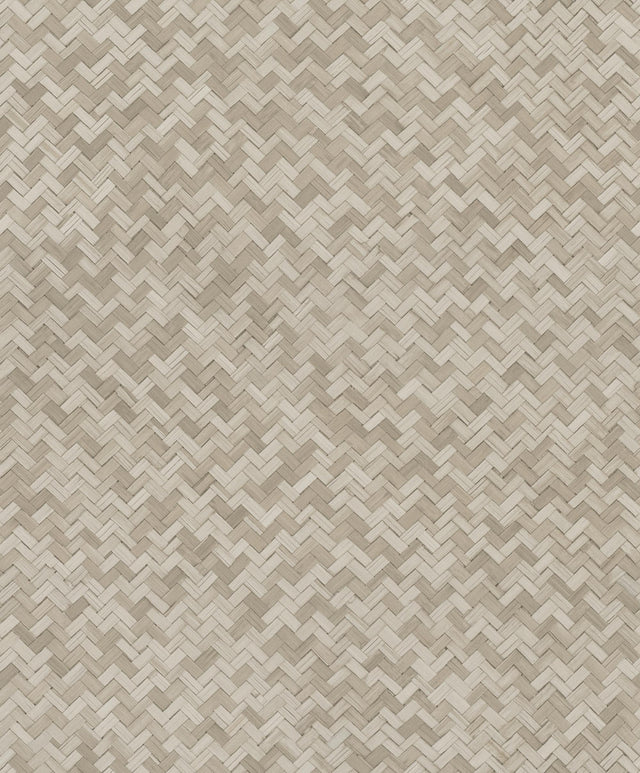 Galerie Rattan Beige Wallpaper
