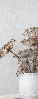 Galerie EN3331514 Eden Rattan White Wallpaper EN3331514 White Wallpaper