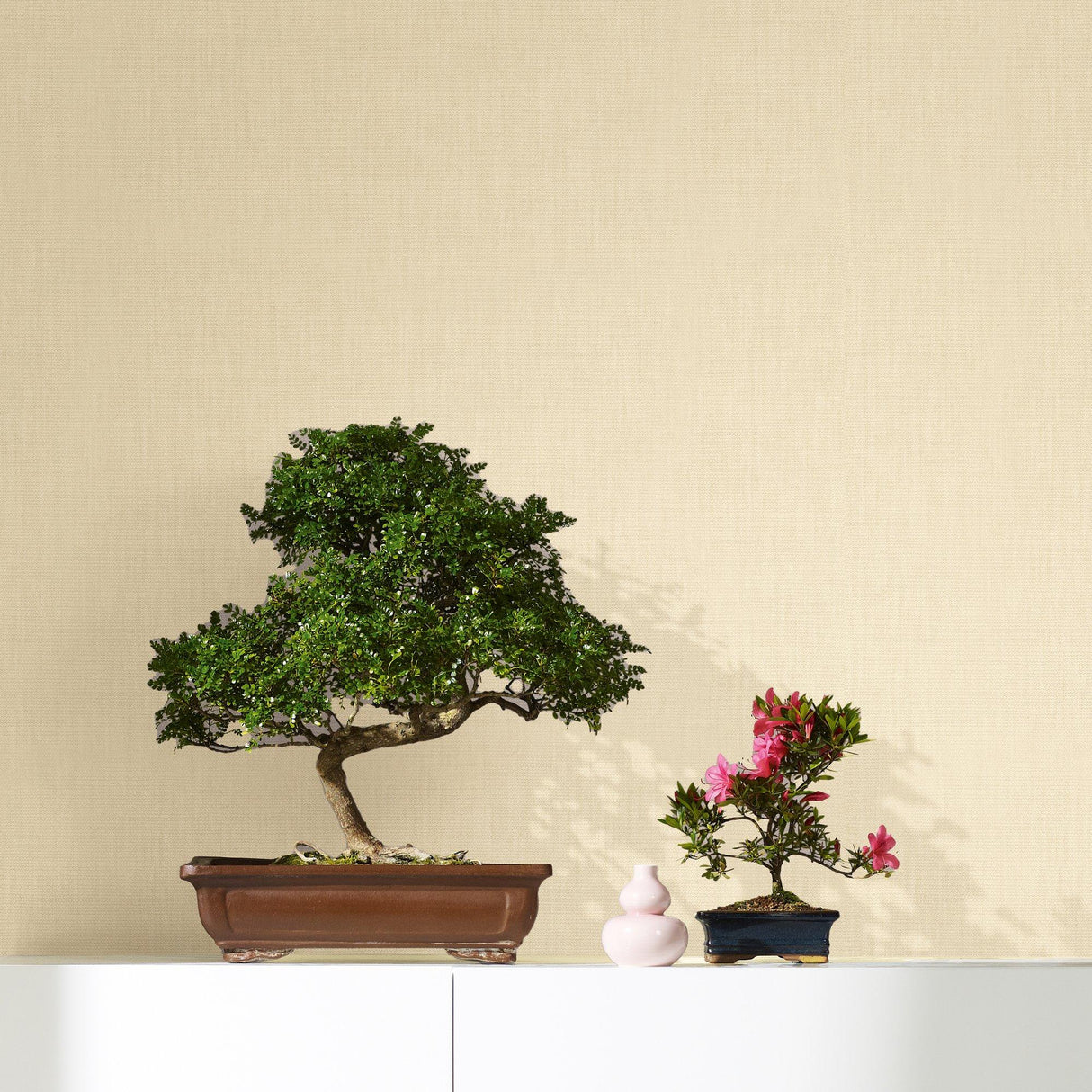 Galerie EN3332714 Eden Linen Beige Wallpaper EN3332714 Beige Wallpaper