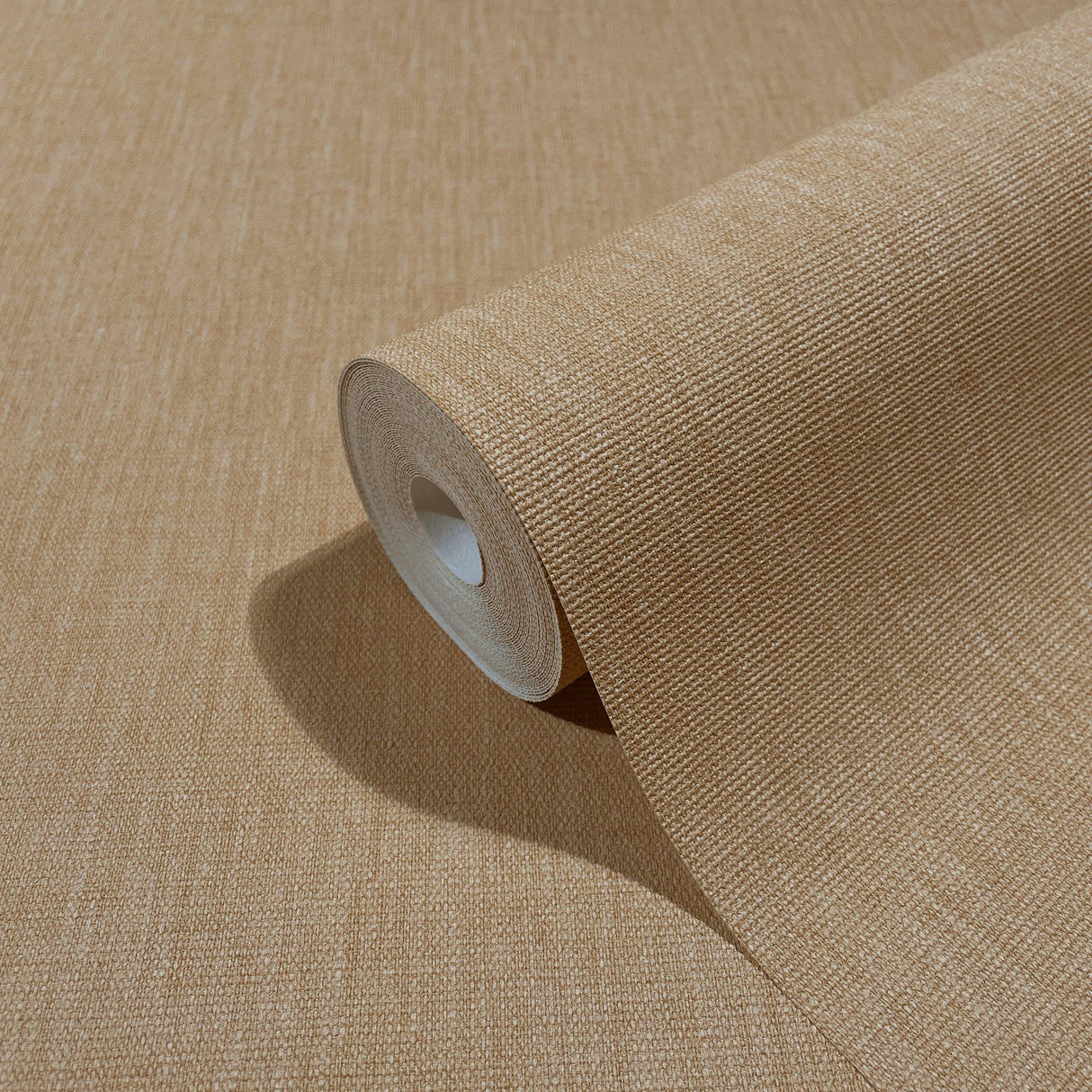 Galerie EN3396614 Eden Linen Bronze Brown Wallpaper EN3396614 Bronze Brown Wallpaper