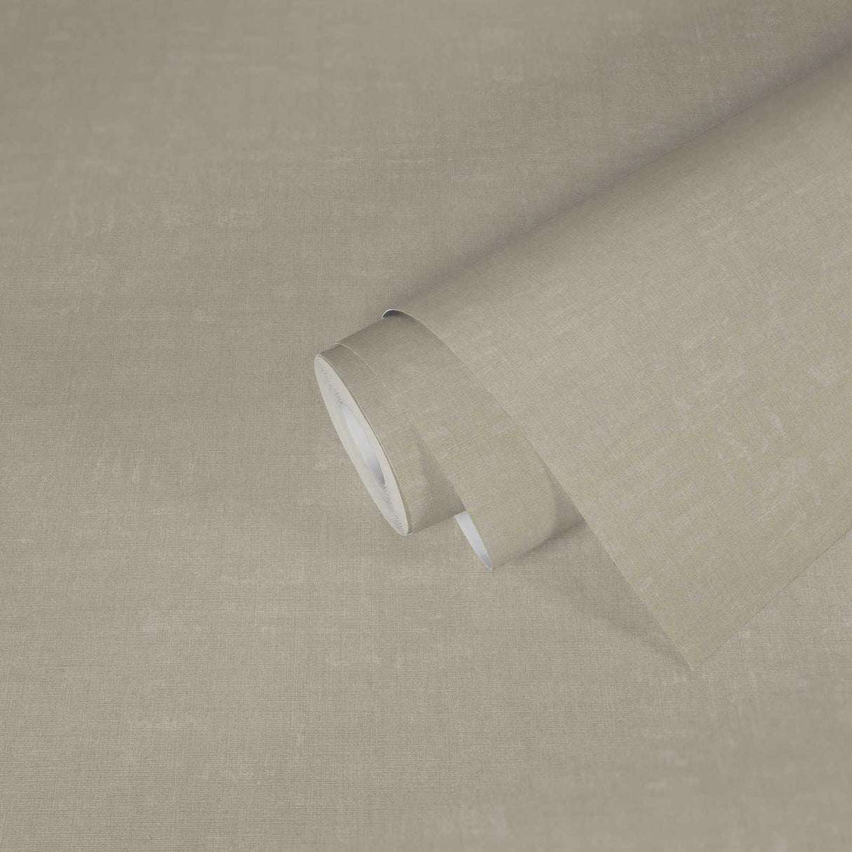 Galerie Linen Effect Textured Beige Wallpaper