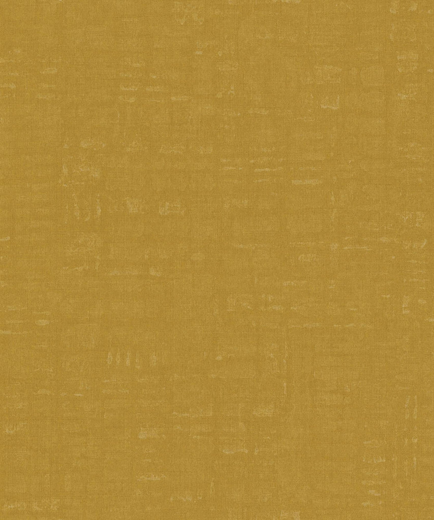 Galerie Linen Effect Textured Gold Wallpaper