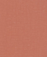 Galerie Linen Effect Textured Orange Wallpaper