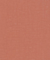 Galerie Linen Effect Textured Orange Wallpaper