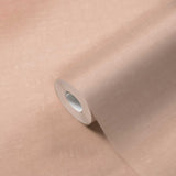 Galerie Linen Effect Textured Pink Wallpaper