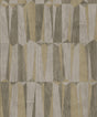 Galerie Geo Point Wood Effect Motif Bronze Brown Wallpaper
