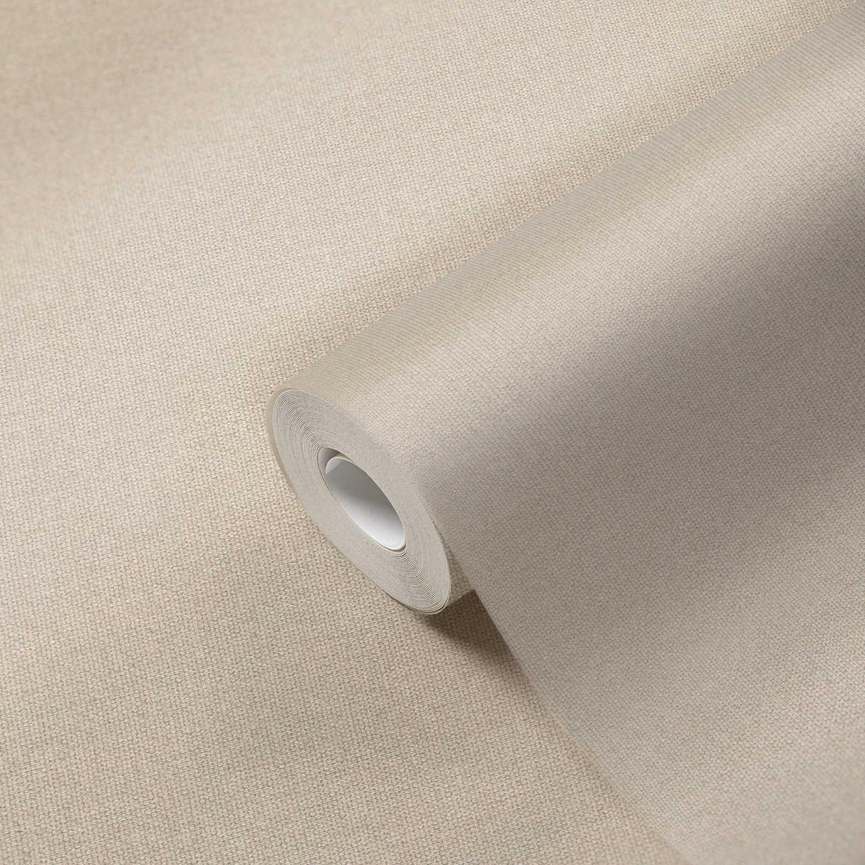 Galerie Hessian Effect Textured Beige Wallpaper