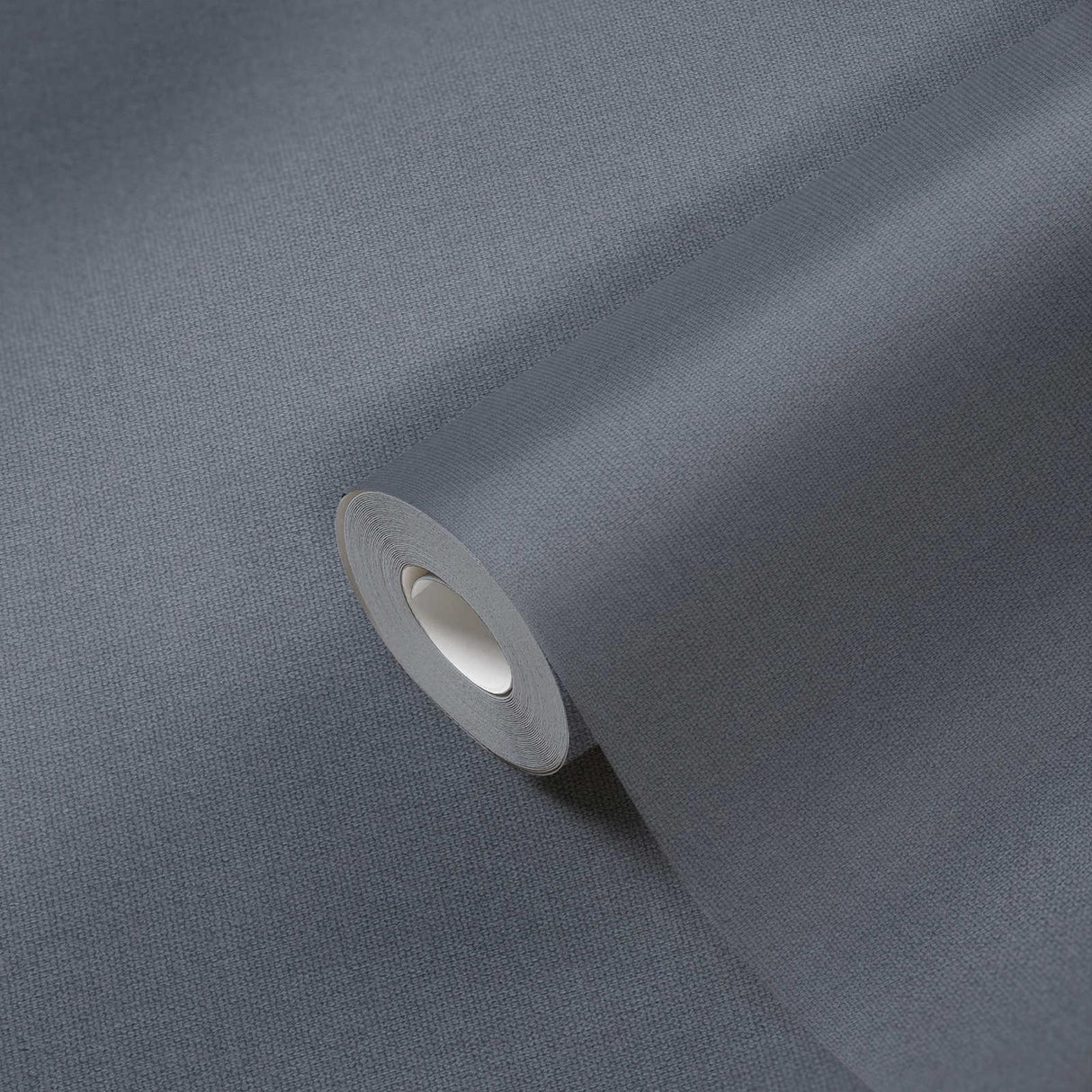 Galerie Hessian Effect Textured Blue Wallpaper