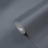 Galerie Hessian Effect Textured Blue Wallpaper