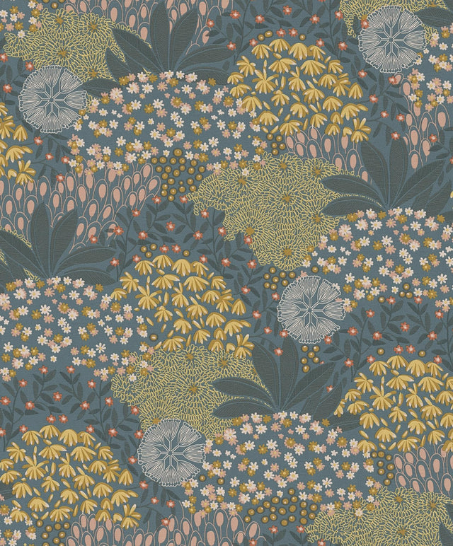 Galerie Forest Bloom Motif Multi-coloured Wallpaper