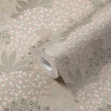 Galerie Forest Bloom Motif Beige Wallpaper