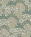 Galerie Forest Bloom Motif Green Wallpaper