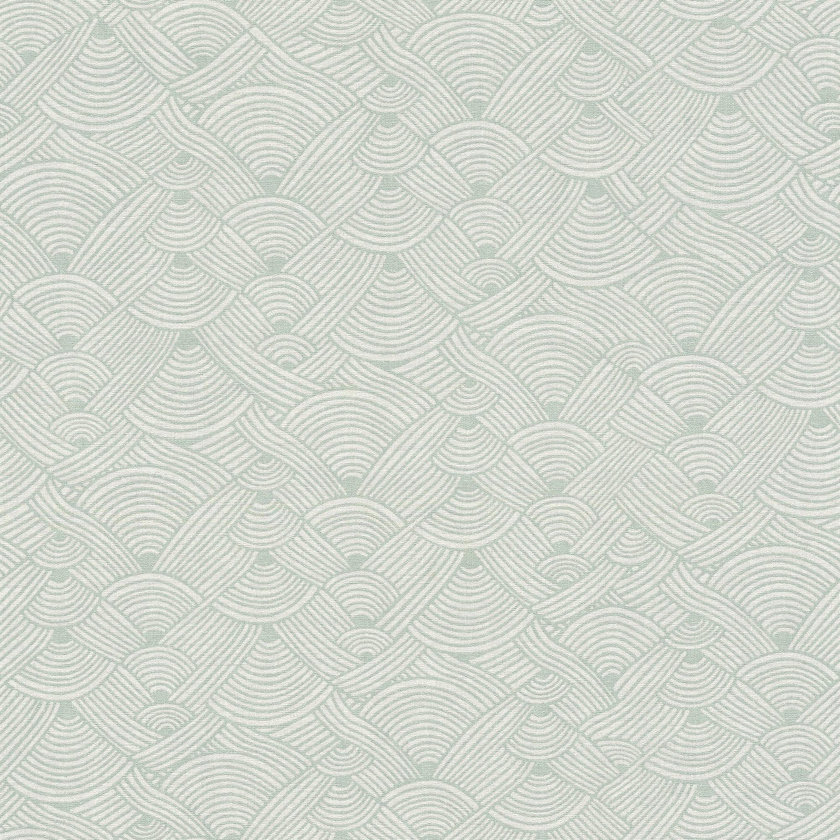 Galerie Geo Swirl Motif Green Wallpaper