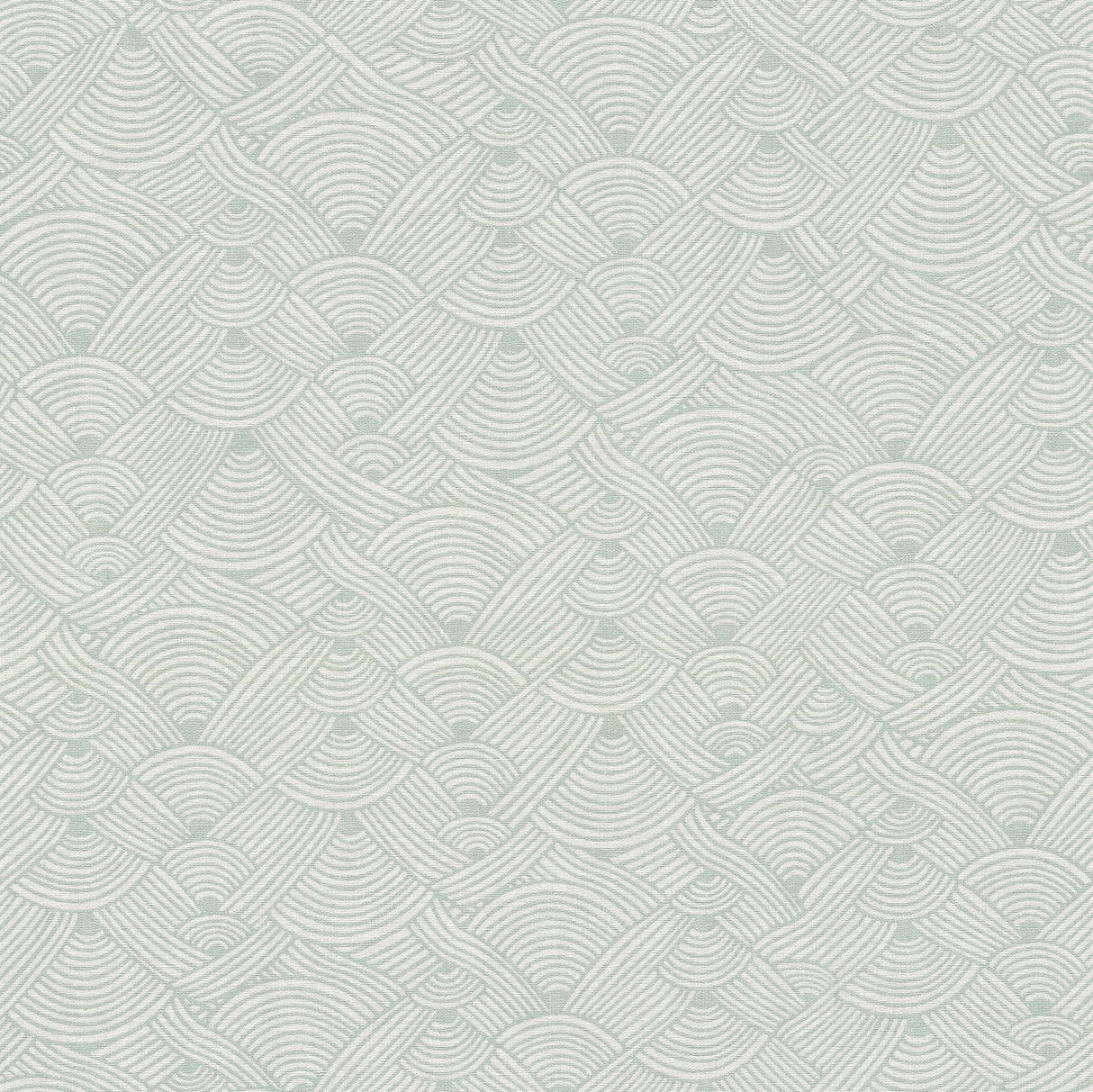 Galerie Geo Swirl Motif Green Wallpaper