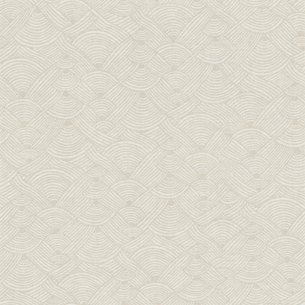 Galerie Geo Swirl Motif Beige Wallpaper