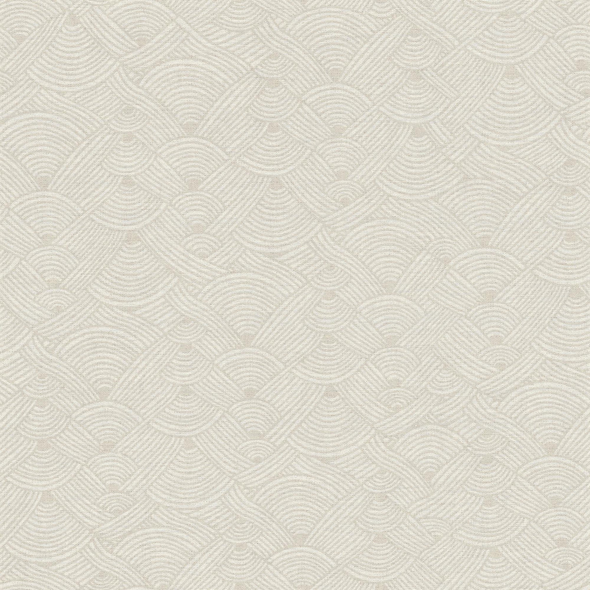 Galerie Geo Swirl Motif Beige Wallpaper