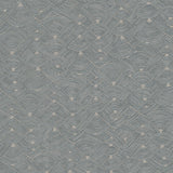 Galerie Geo Swirl Motif Blue Wallpaper