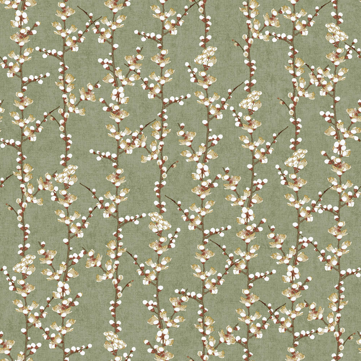 Galerie SAKURA ROW Green Wallpaper