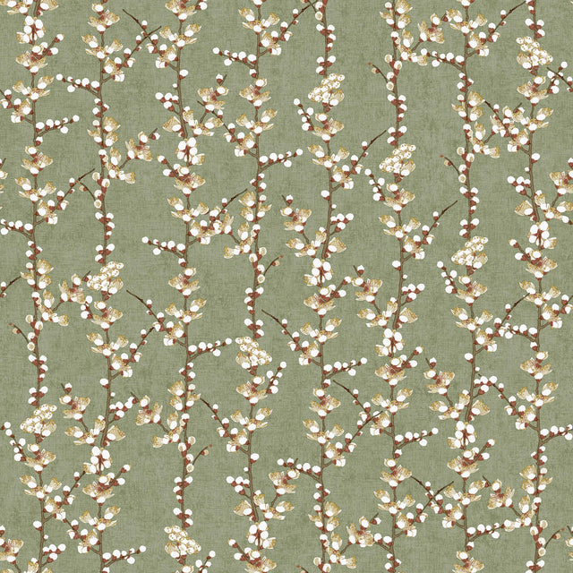 Galerie SAKURA ROW Green Wallpaper