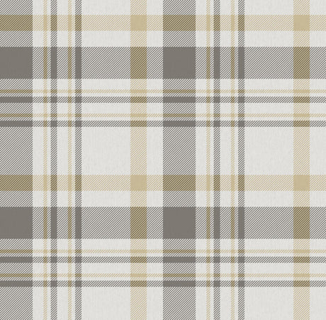Galerie PLAID Yellow Wallpaper