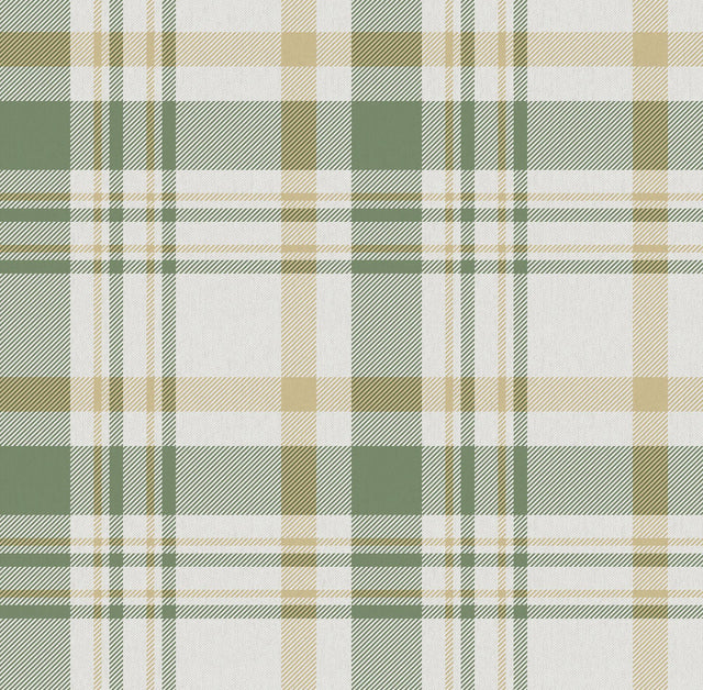 Galerie PLAID Green Wallpaper