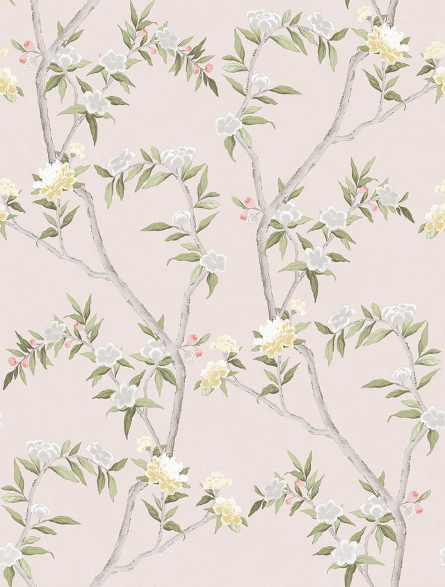 Galerie CHINOISERIE Pink Wallpaper