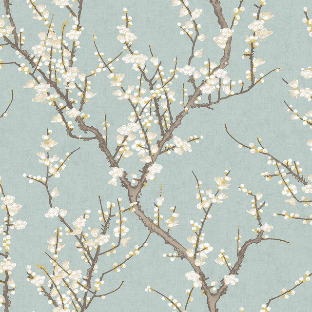 Galerie SAKURA TREE Blue Wallpaper