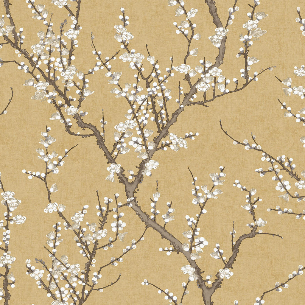 Galerie SAKURA TREE Gold Wallpaper