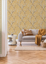 Galerie SAKURA TREE Gold Wallpaper