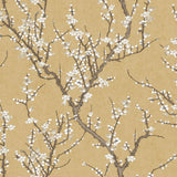 Galerie SAKURA TREE Gold Wallpaper