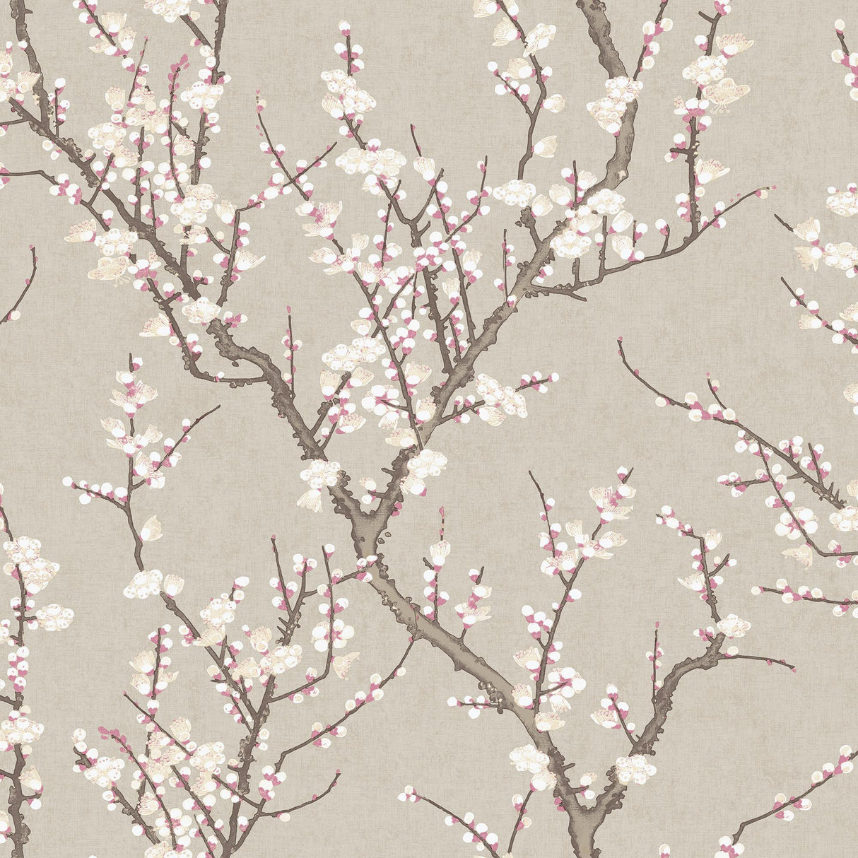 Galerie SAKURA TREE Beige Wallpaper