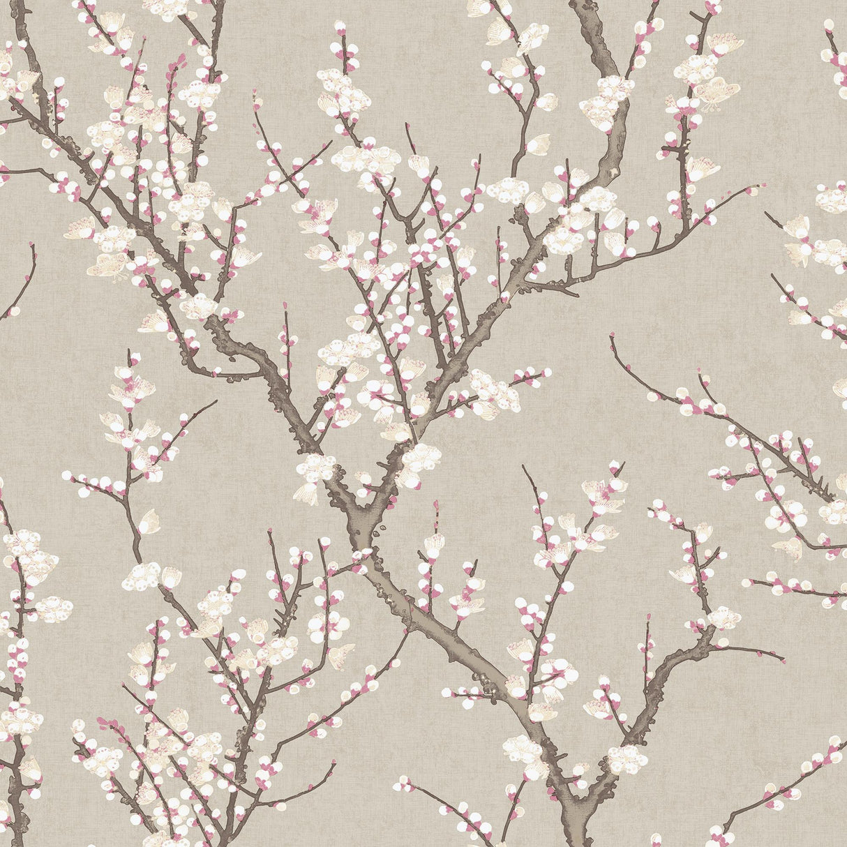 Galerie SAKURA TREE Beige Wallpaper