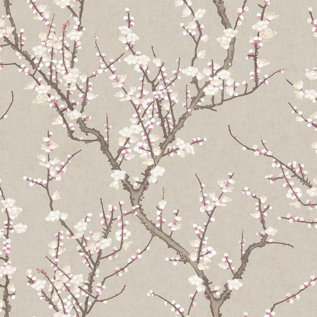 Galerie SAKURA TREE Beige Wallpaper