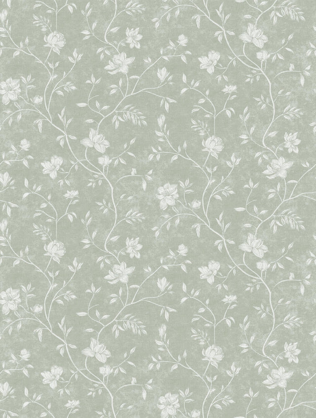 Galerie MAGNOLIA Green Wallpaper