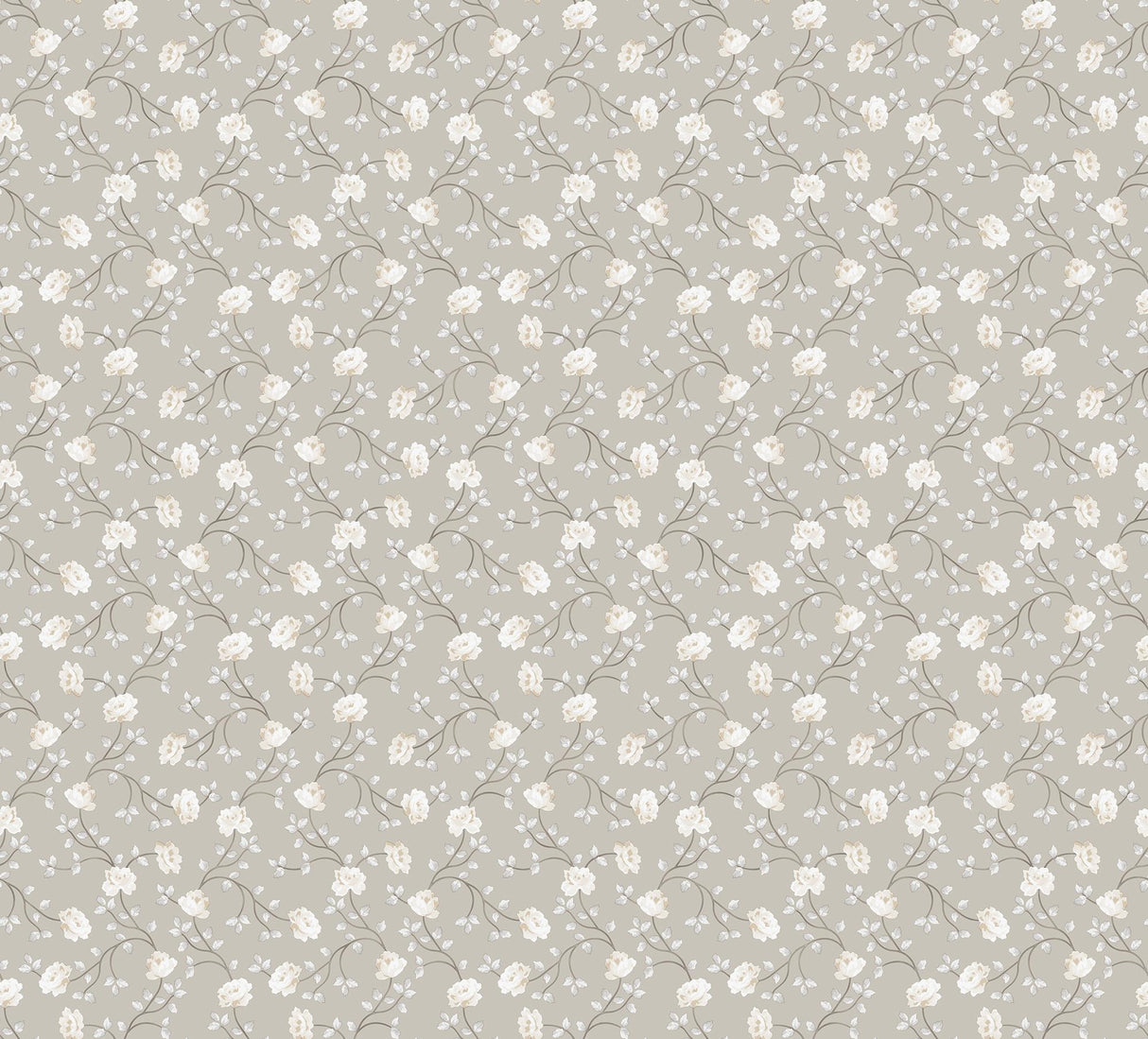 Galerie PETIT FLOWERS Beige Wallpaper