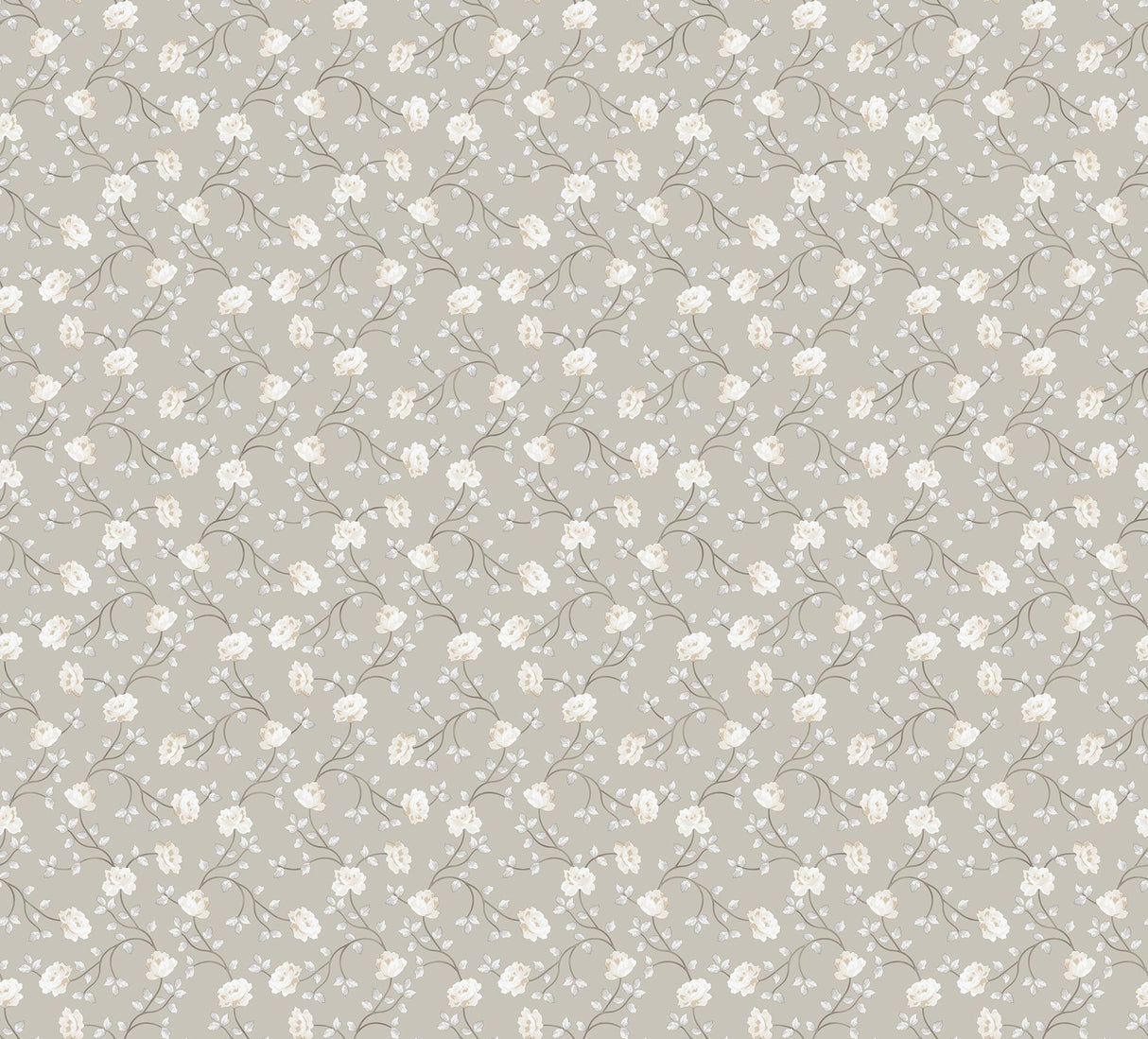 Galerie PETIT FLOWERS Beige Wallpaper