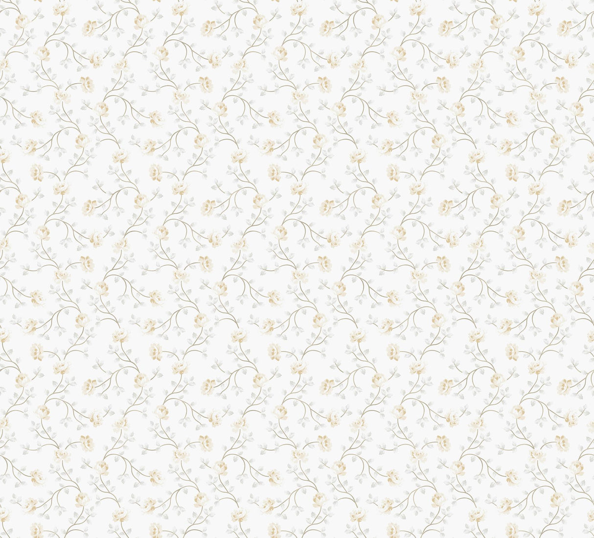 Galerie PETIT FLOWERS Cream Wallpaper