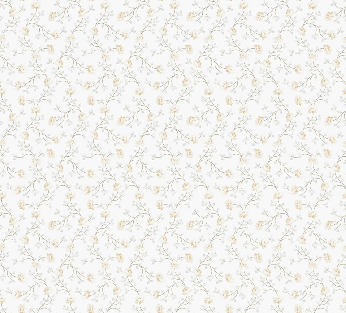 Galerie PETIT FLOWERS Cream Wallpaper